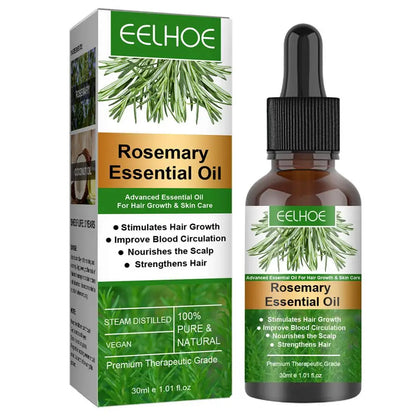 Huile Essentielle de Romarin – Soin Naturel pour la Pousse des Cheveux